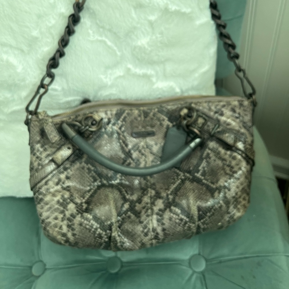 COACH Snakeprint purse